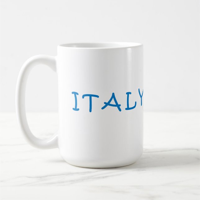 Italien italienska, I kärlek Italien Kaffemugg (Vänster)