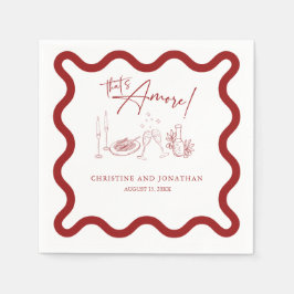 Italien | Italienska livsmedel | Upprepningsmiddag Pappersservett