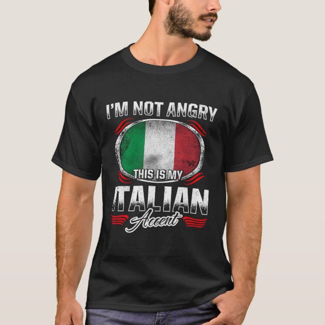 Italien Italienska rötter - italienska Heritage Pr T Shirt (Framsida)