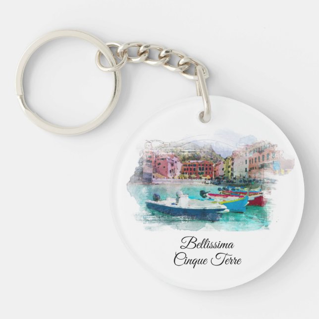 ** Italien Italienska språket Cinque Terre AP12 (Framsidan)