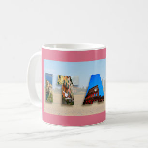Italien Italienskt resefoto Kaffemugg