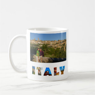 Italien Italienskt vaccinationsfoto Skapar ditt eg Kaffemugg
