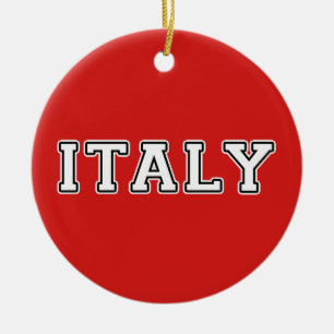Italien Julgransprydnad Keramik