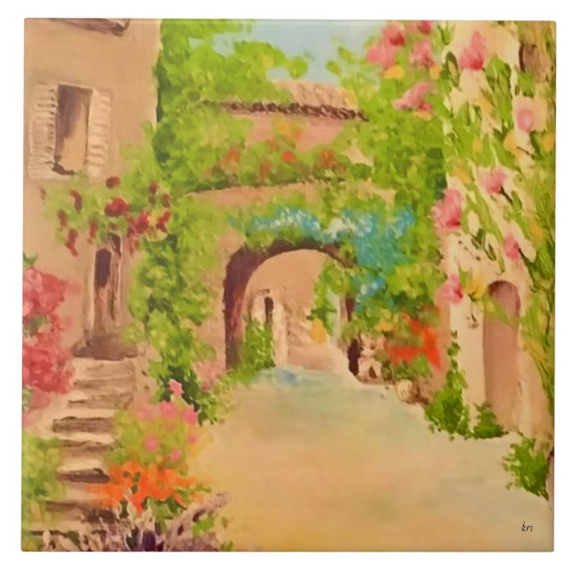 Italien Kakelplatta (Framsidan)