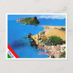Italien - Kalabrien - Praia a Mare - Isola di Dino Vykort
