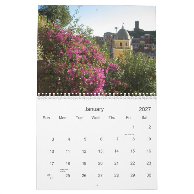 Italien Kalender (Jan 2027)