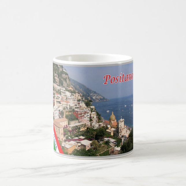 Italien - Kampanien - Amalfi Kusten - Positano - Kaffemugg (Center)