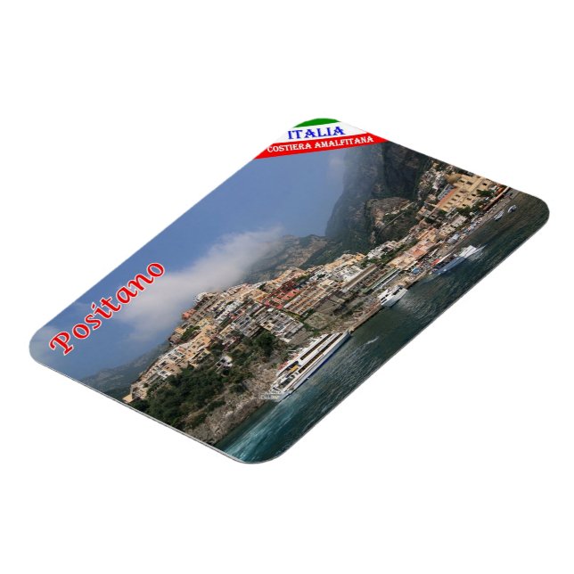 Italien - Kampanien - Amalfi Kusten - Positano - Magnet (Vänstra Sidan)