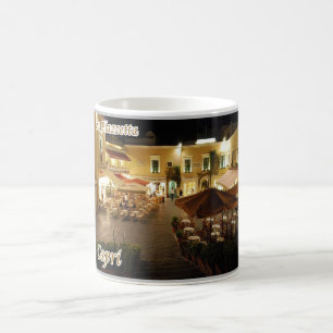 Italien - Kampanien - Capri - berömden fyrkant - Kaffemugg