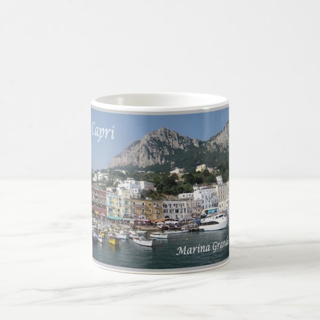 Italien - Kampanien - Capri - Marina Grande - Kaffemugg (Center)