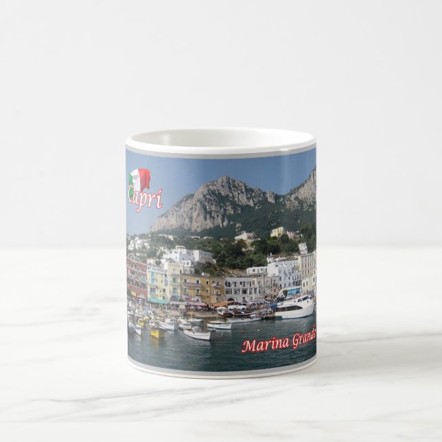 Italien - Kampanien - Capri - Marina Grande - Kaffemugg (Center)