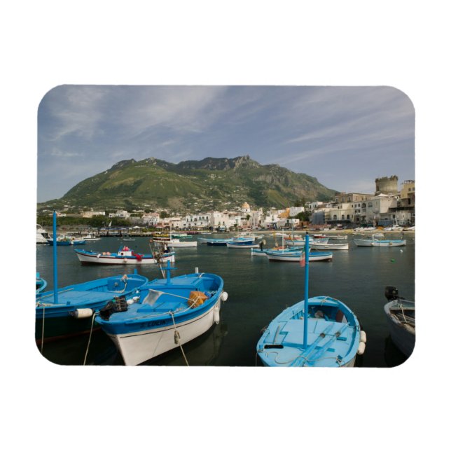 ITALIEN, Kampanien, (Napelbukten), ISCHIA, FORIO:  Magnet (Horisontell)