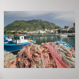 ITALIEN, Kampanien, (Napelbukten), ISCHIA, FORIO: Poster