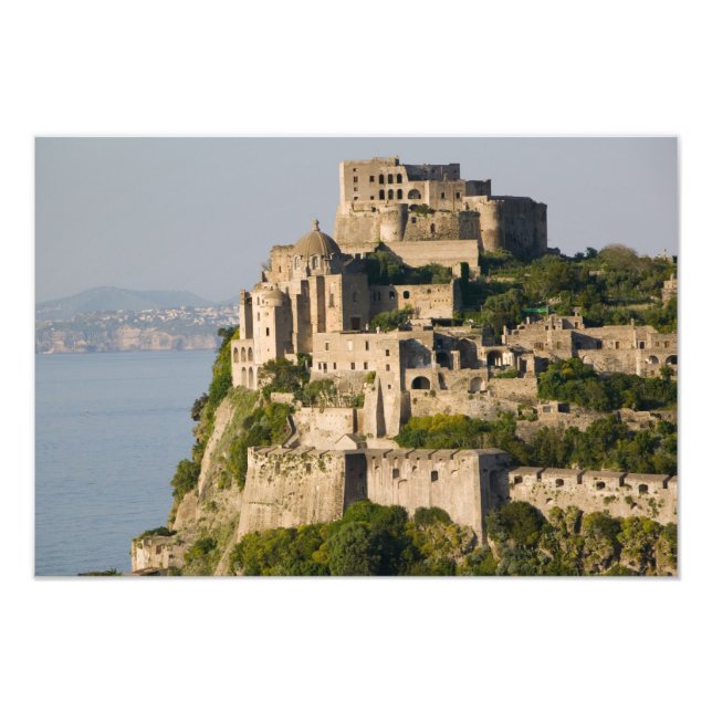 ITALIEN, Kampanien, Napolibukten), ISCHIA, Fototryck (Framsidan)