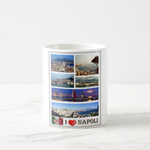 Italien - Kampanien - Neapel - I Kärlek - Kaffemugg