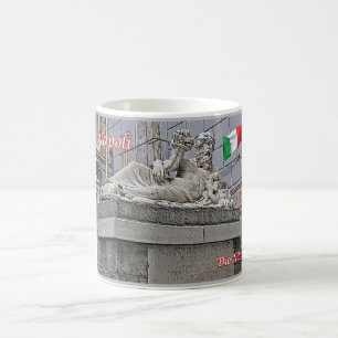 Italien - Kampanien - Neapel - Nilguds staty - Kaffemugg