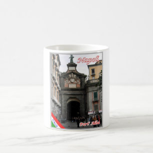Italien - Kampanien - Neapel - Port'Alba - Kaffemugg