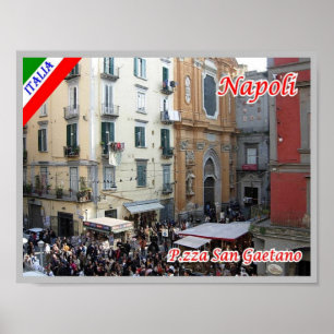 Italien - Kampanien - Neapel - Poster