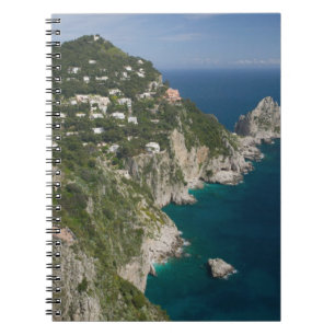 ITALIEN, Kampanien, (Neapelbukten), CAPRI: Anteckningsbok Med Spiral