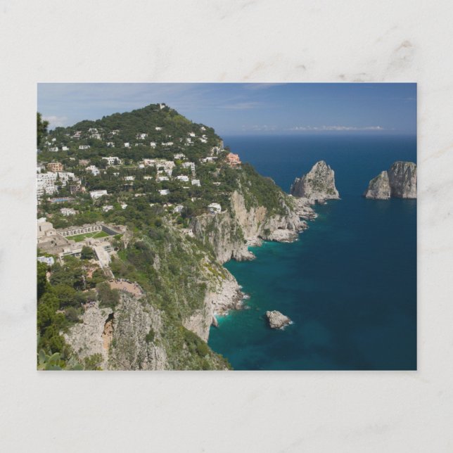 ITALIEN, Kampanien, (Neapelbukten), CAPRI: Vykort (Framsida)