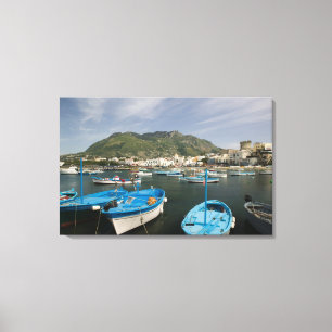 ITALIEN, Kampanien, (Neapelbukten), ISCHIA, FORIO: Canvastryck