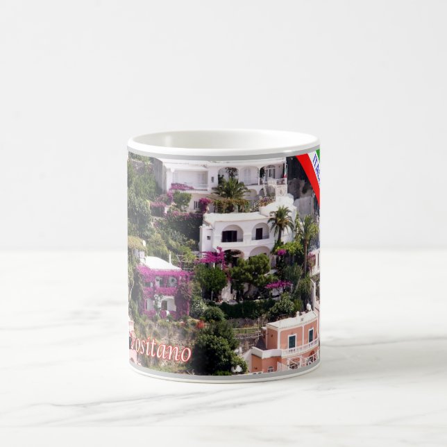 Italien - Kampanien - Positano - Kaffemugg (Center)