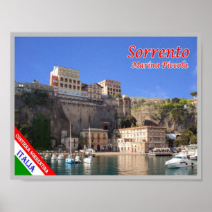 Italien - Kampanien - Sorrento Marina Piccola - Poster
