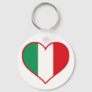 Italien Kärlek Nyckelring