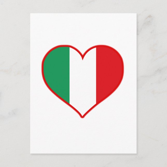 Italien Kärlek Vykort (Framsida)