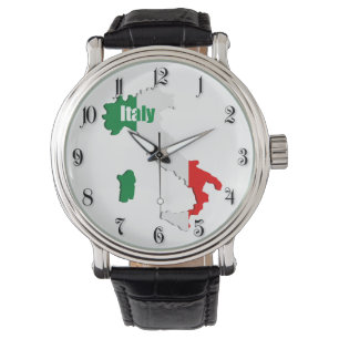 Italien karta armbandsur