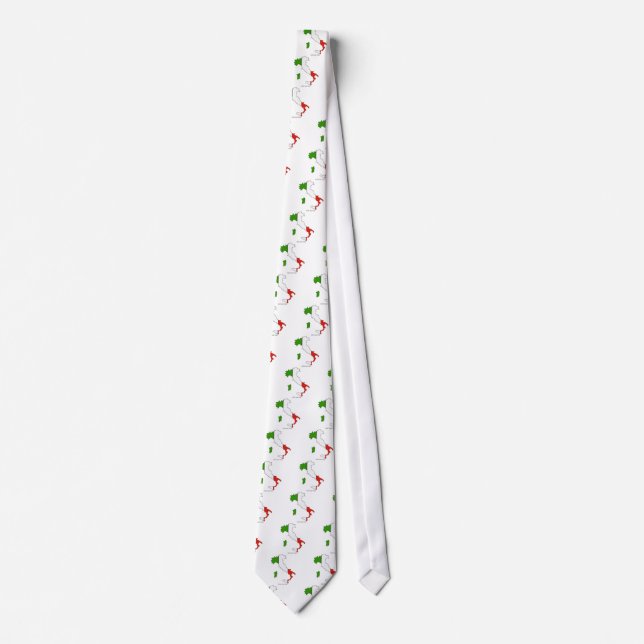 Italien Karta Flagga Slips (Framsida)