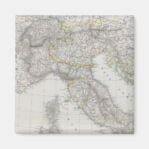 Italien karta magnet