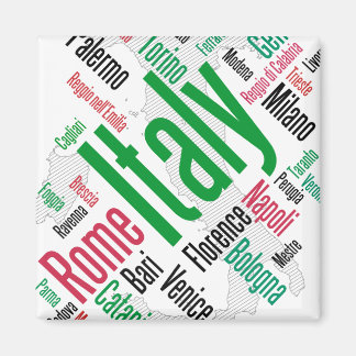 Italien Karta Magnet