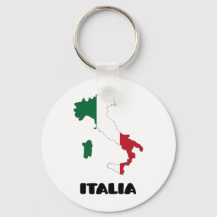 Italien / Kursiv Nyckelring