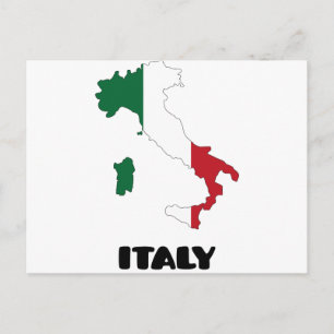 Italien / Kursiv Vykort