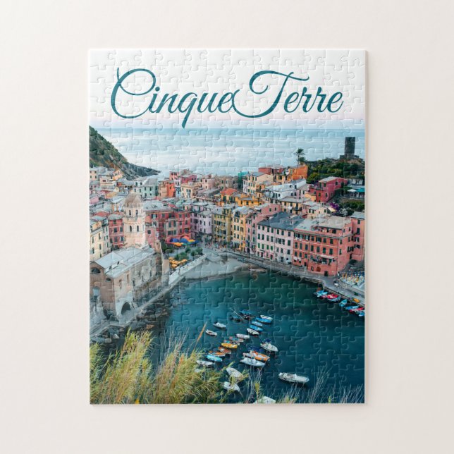 Italien Kusten | Jigszle Puzzle Pussel (Vertikal)