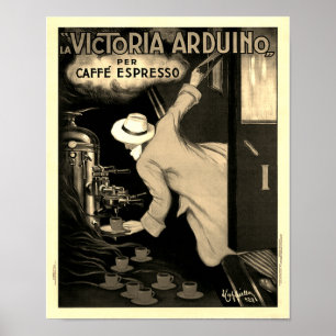 Italien La Victoria Arduino Caffe Expresso - Adver Poster