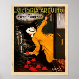 Italien La Victoria Arduino Caffe Expresso - Adver Poster