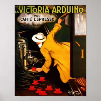Italien La Victoria Arduino Caffe Expresso Poster
