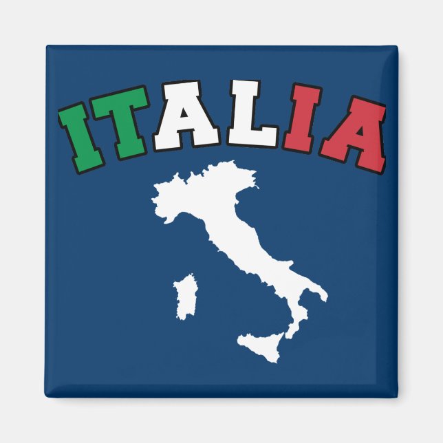 Italien Land Magnet (Framsidan)