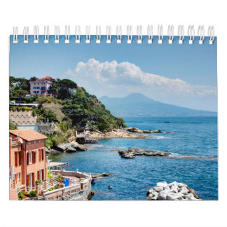 Italien landskap säsonger kalender