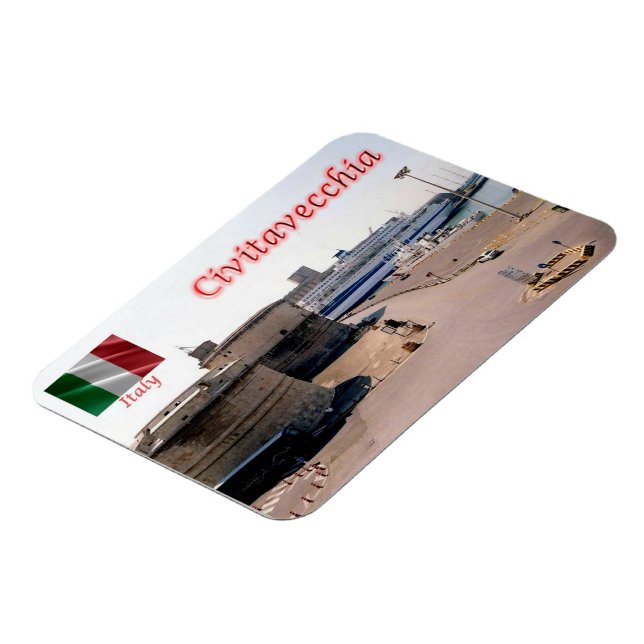 Italien - Latium - Civitavecchia - Magnet (Vänstra Sidan)