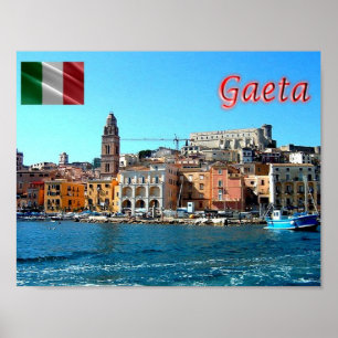 Italien - Latium - Gaeta Medioevale - Sea View - Poster