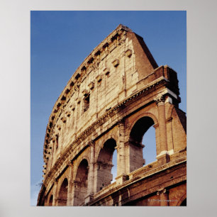Italien,Latium,Rom,Kolosseum vid solnedgång Poster