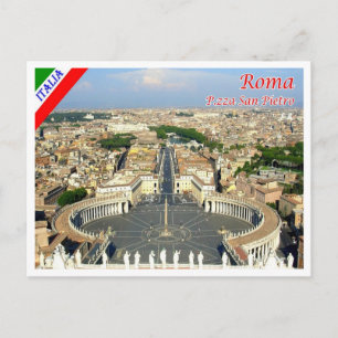 Italien - Latium - Rom - St. Peter's Square - Vykort