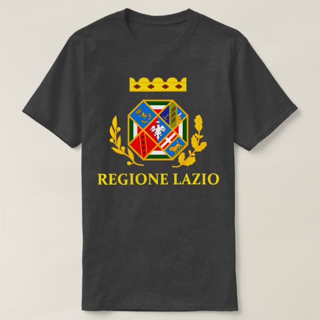 Italien Lazio Flagga T Shirt (Design framsida)