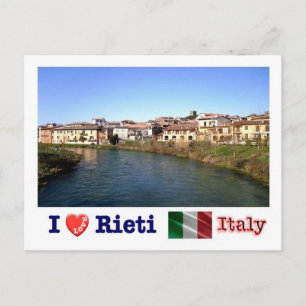 Italien - Lazio - Rieti - Velinofloden - Jag älska Vykort