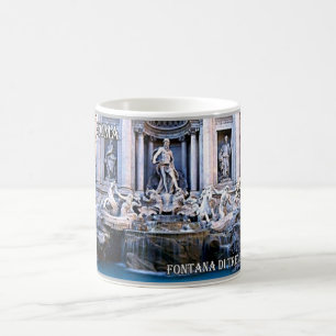 Italien - Lazio - Rom - Trevi Fontän - Kaffemugg