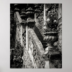 Italien, Lecco provins, Varenna. Villa Monastero, Poster