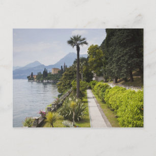 Italien, Lecco provins, Varenna. Villa Monastero, Vykort